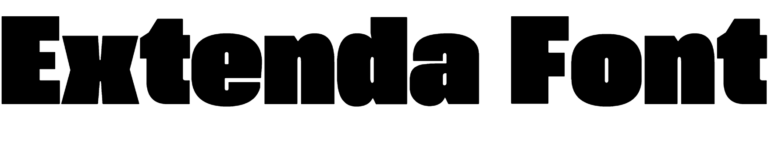 Extenda Font Download