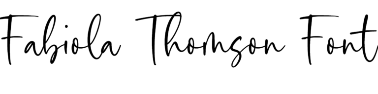 Fabiola Thomson Font Download