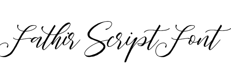 Fathir Script Font Download