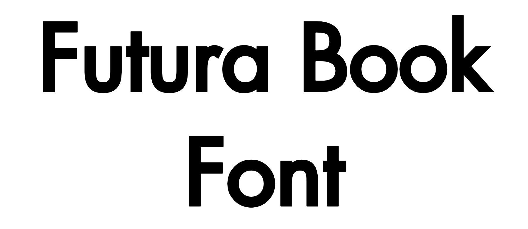 Futura Book Font Download