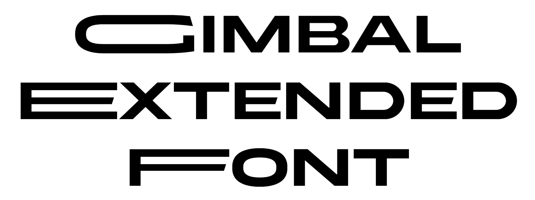 Gimbal Extended Font Download