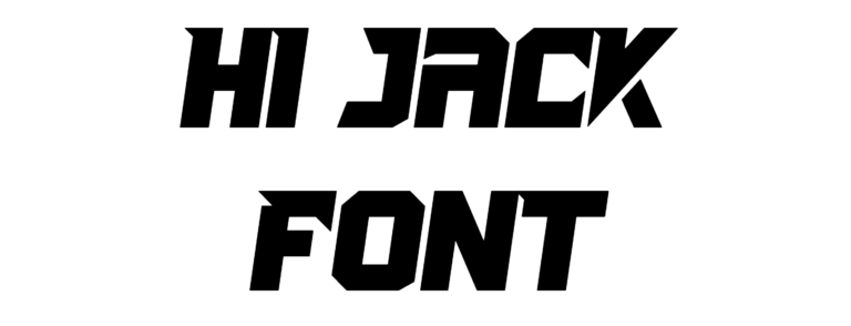 Hi Jack Font Download