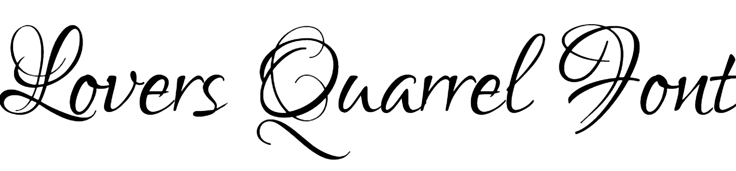 Lovers Quarrel Font Download