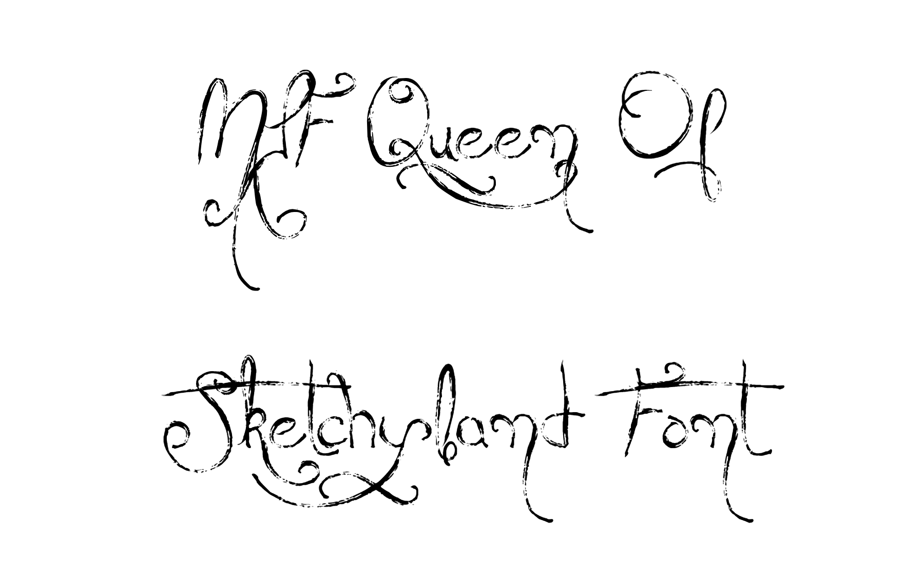MTF Queen Of Sketchyland Font Download