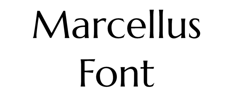 Marcellus Font Download