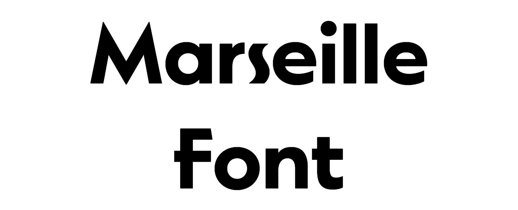 Marseille Font Download