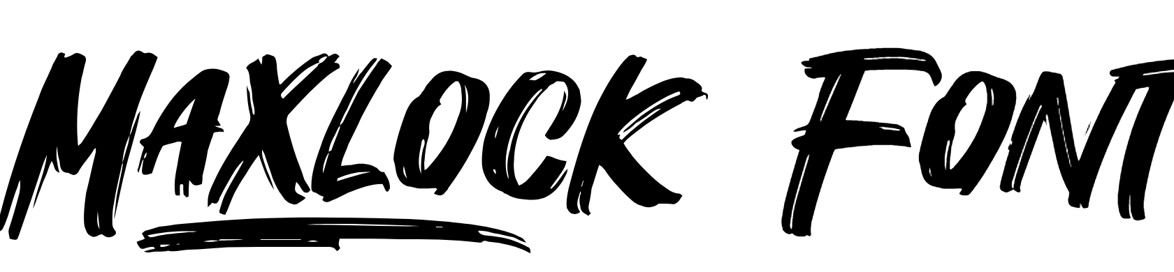 Maxlock Font Download