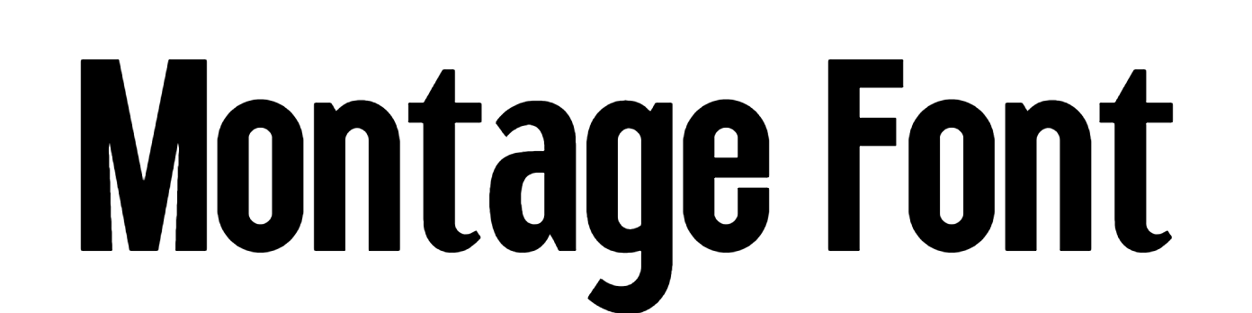 Montage Font Download