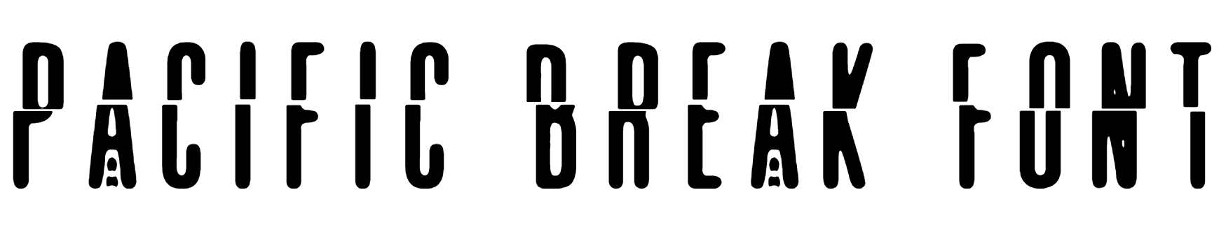 Pacific Break Font Download