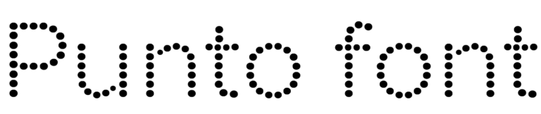 Punto Font Download
