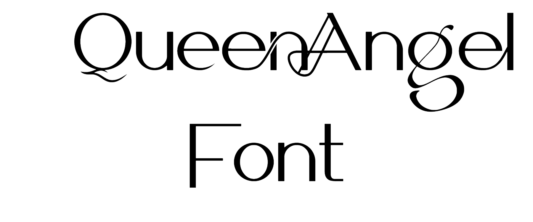 Queen Angel Font Download