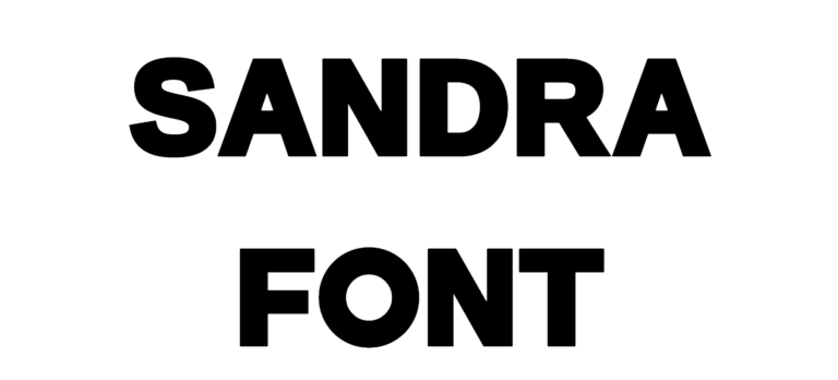 Sandra Font Download