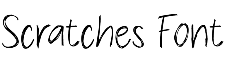 Scratches Font Download