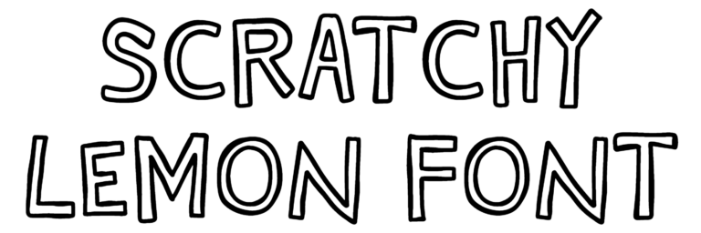 Scratchy Lemon Font Download