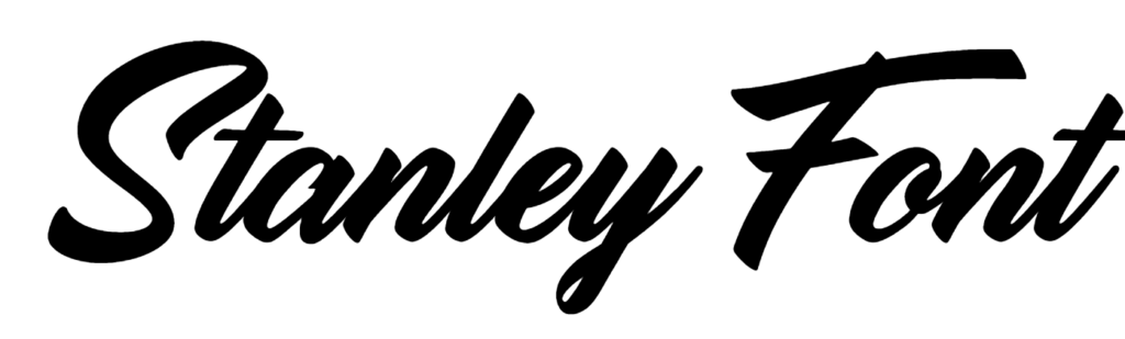 Stanshell Font Stanley Font | DafontStyle