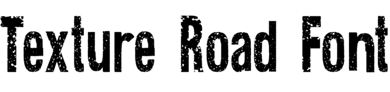 Texture Road Font Download