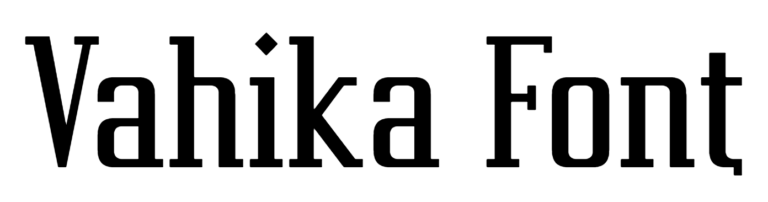 Vahika Font Download