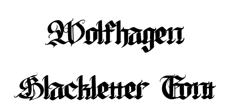 Wolfhagen Blackletter Font Download