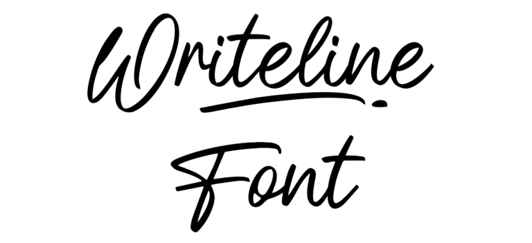 Writeline Font Download
