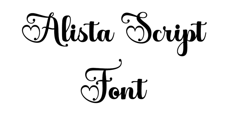 Alista Script Font Download