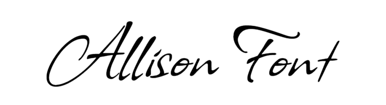 Allison Font Download