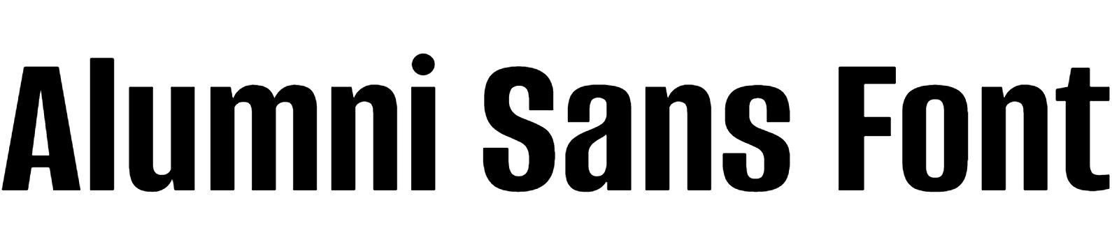 Alumni Sans Font Download