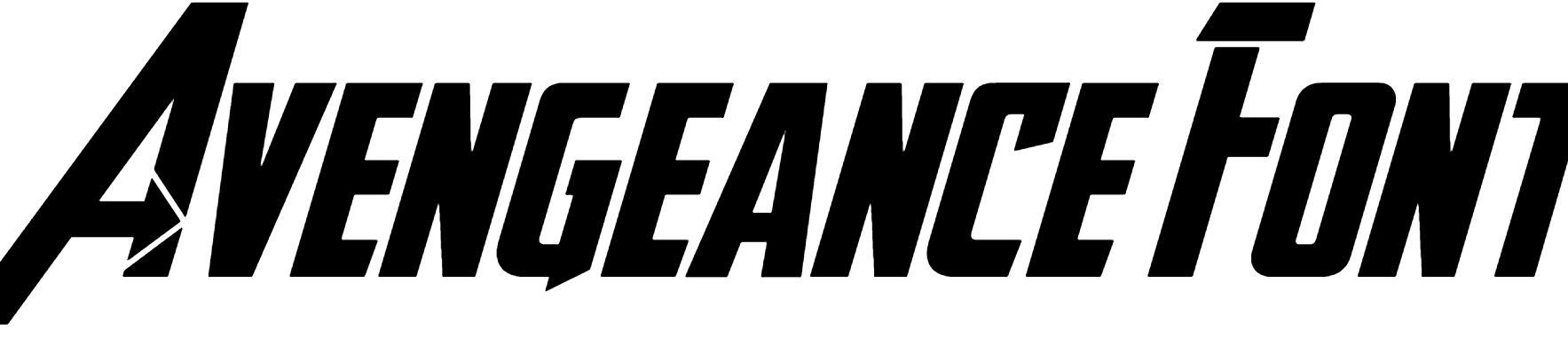 Avengeance Font free Download