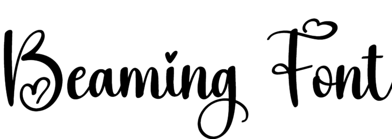 Beaming Font Download