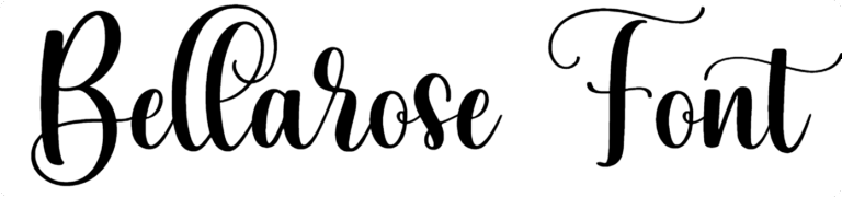 Bellarose Font Download