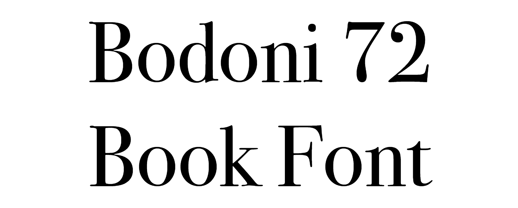 Bodoni 72 Book Font free Download