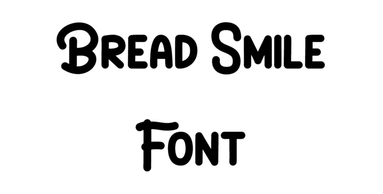 Bread Smile Font Download