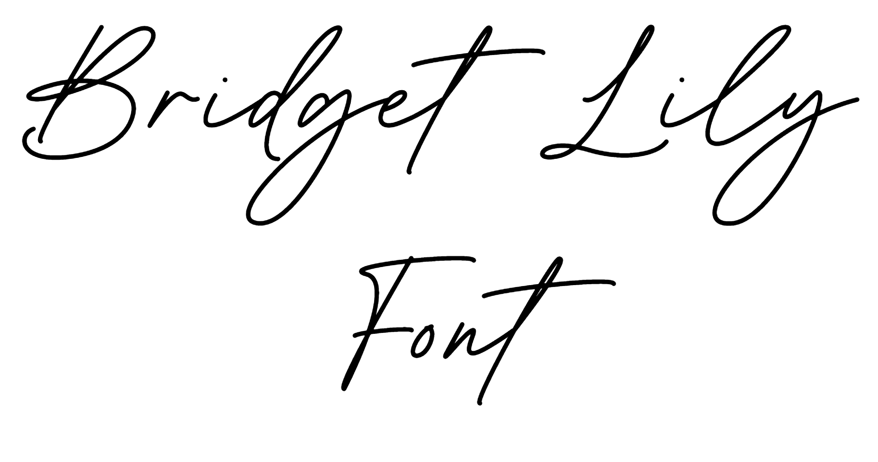 Bridget Lily Font Download