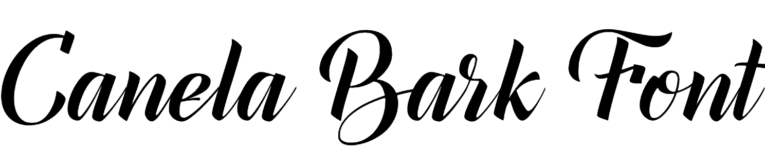 Canela Bark Font Download