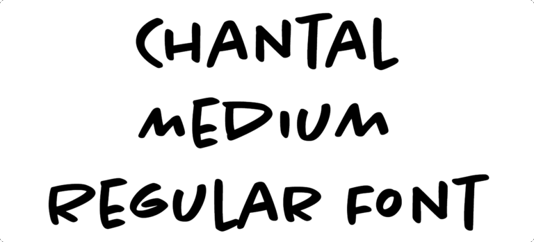Chantal Medium Regular Font Download