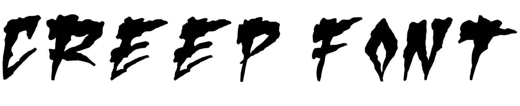 Creep Font Download
