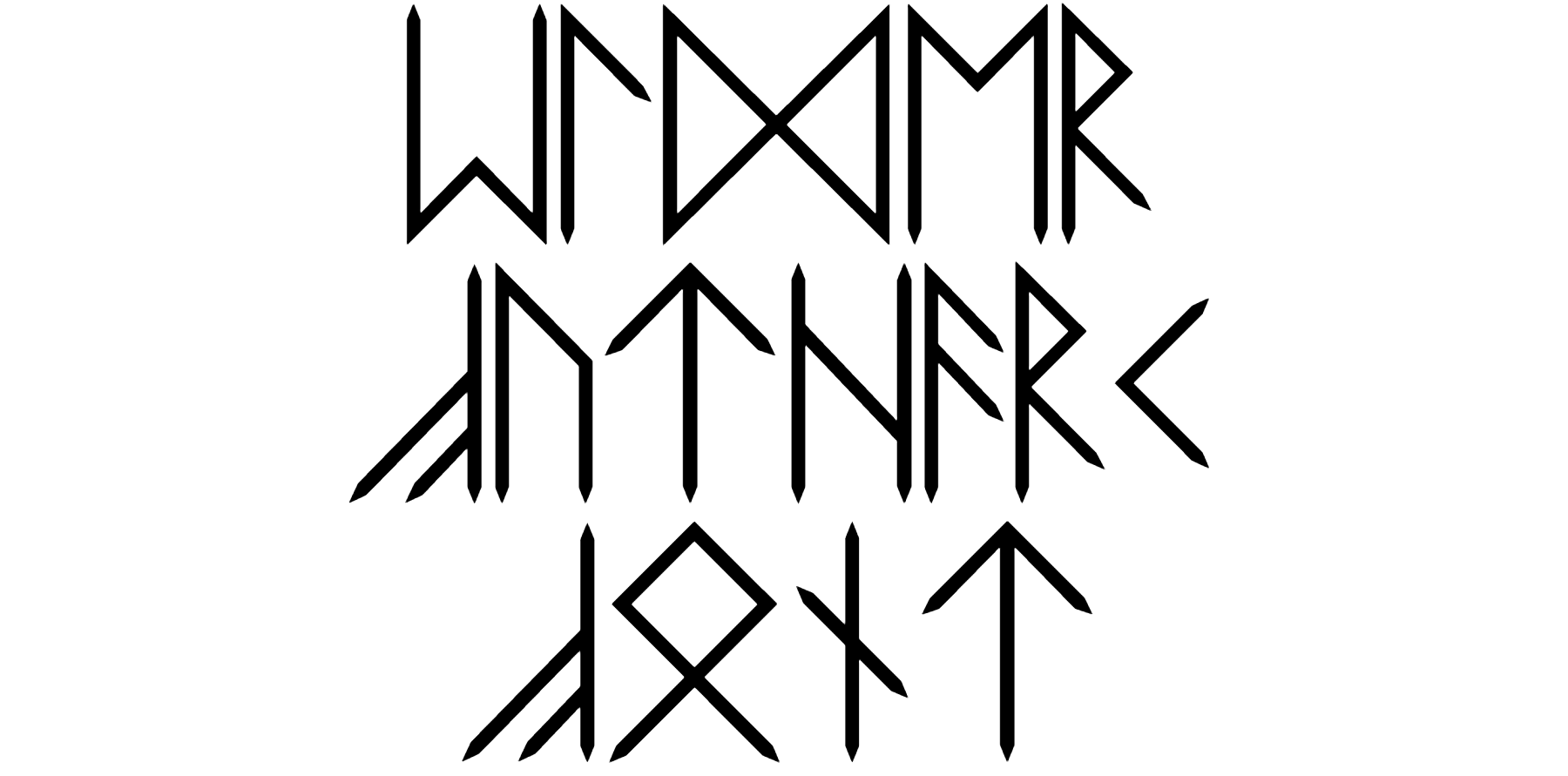 Elder Futhark Font Download