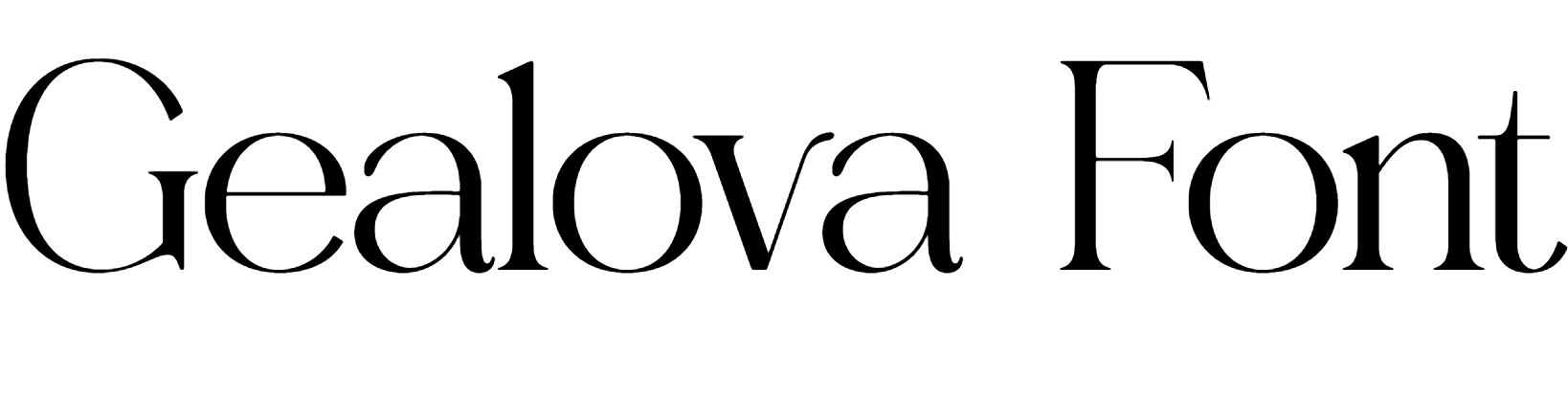 Gealova Font Download