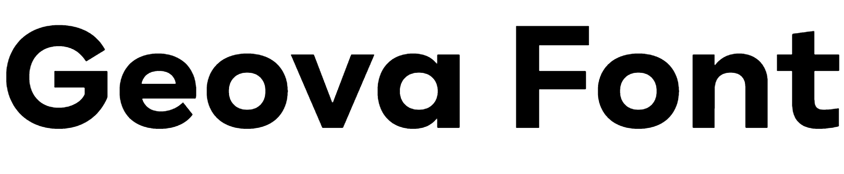 Geova Font Download