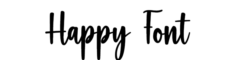 Happy Font Download