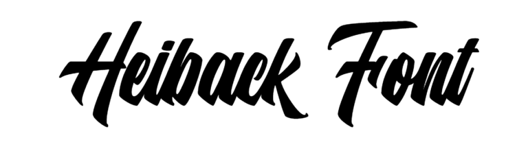 Heiback Font Download