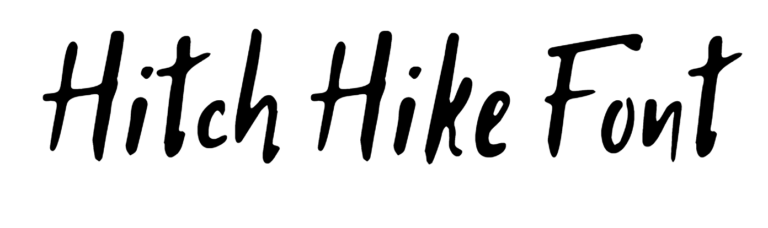Hitch Hike Font Download