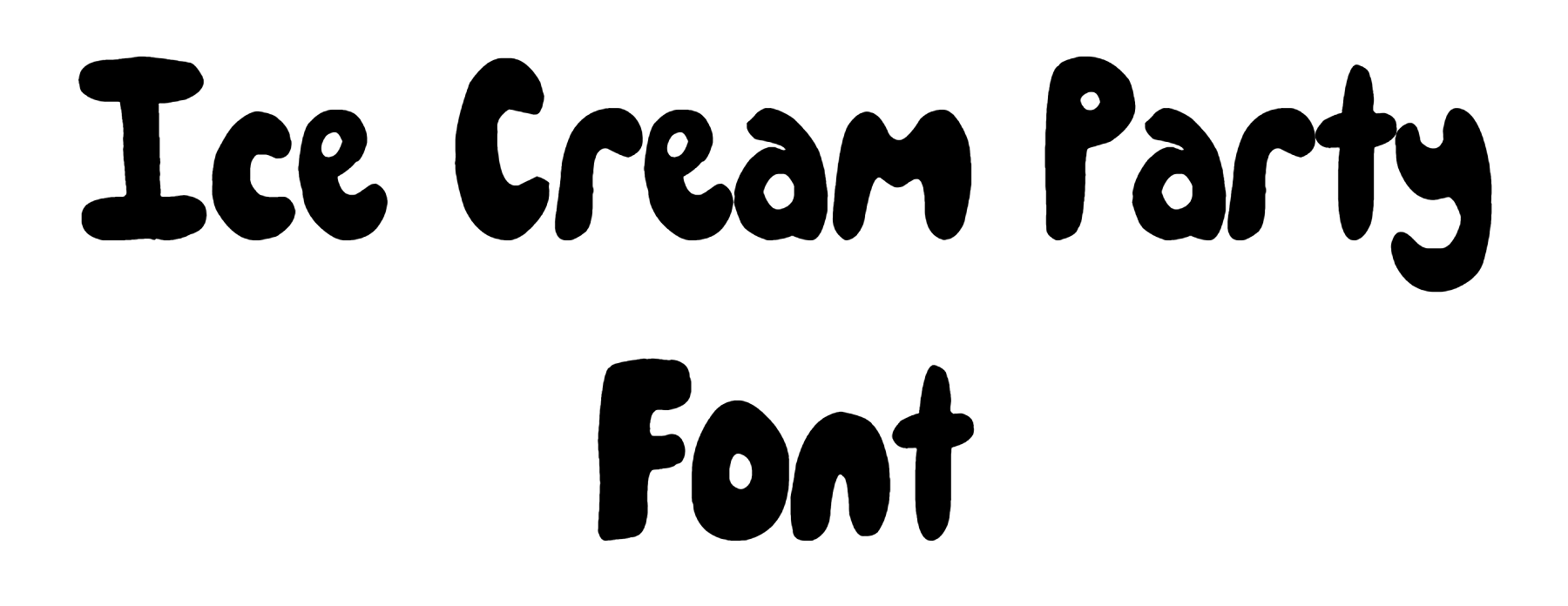 Ice Cream Party Font Download