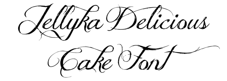 Jellyka Delicious Cake Font Download