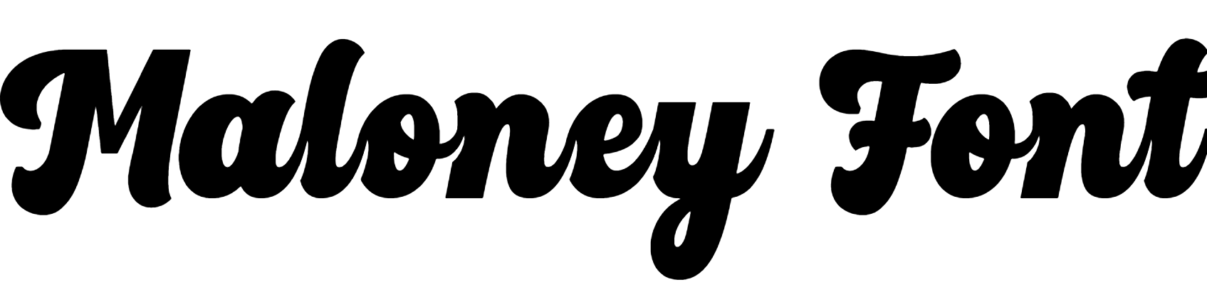 Maloney Font Download
