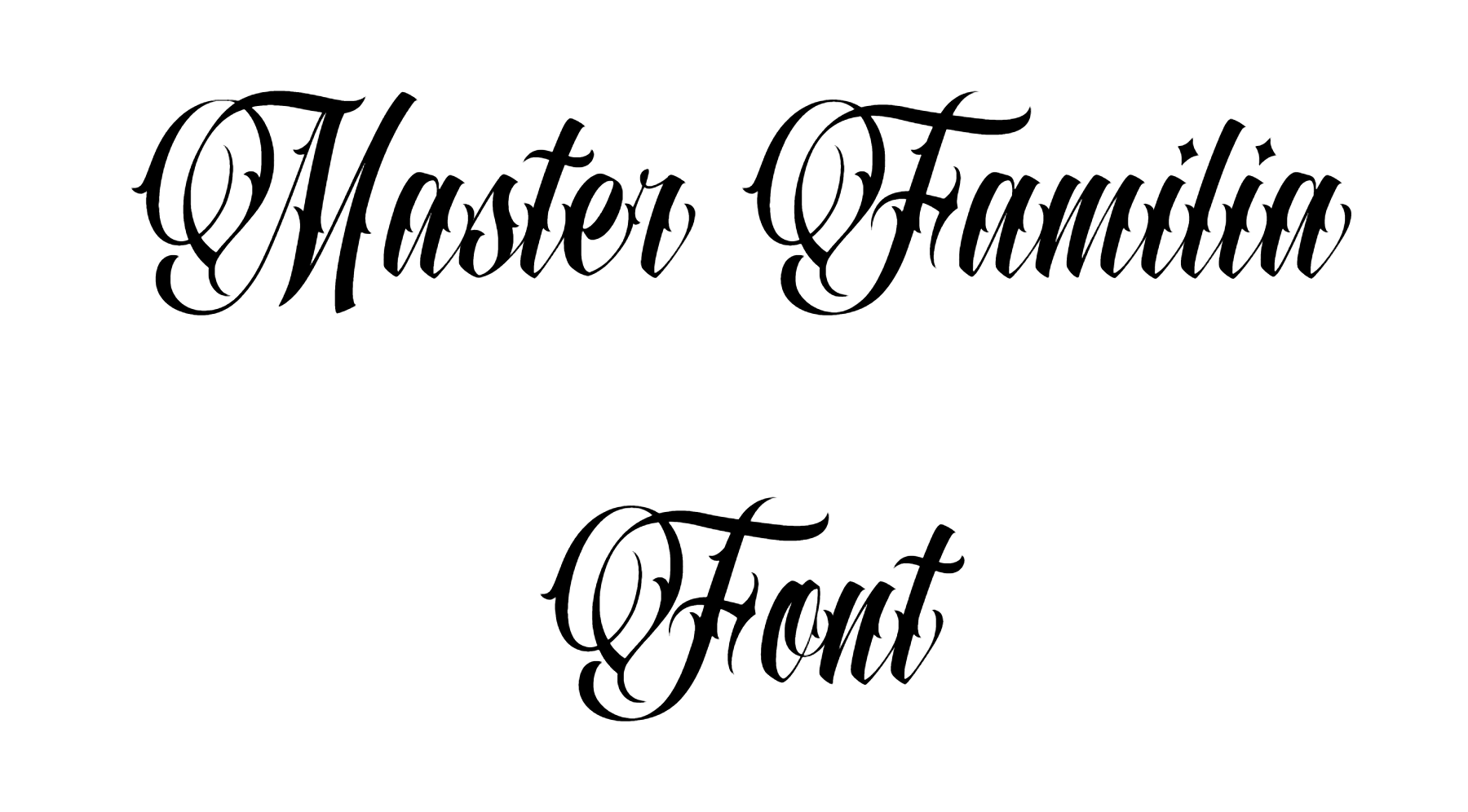 Master Familia Font free download
