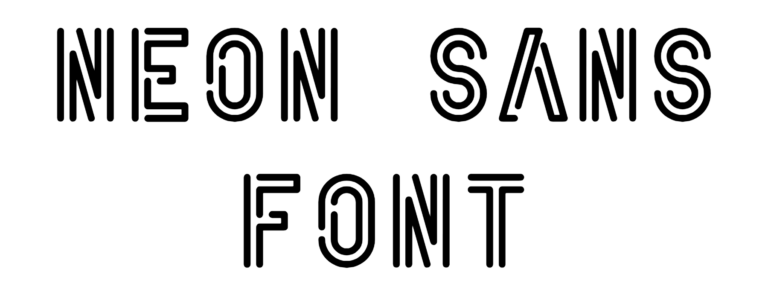 Neon Sans Font Download
