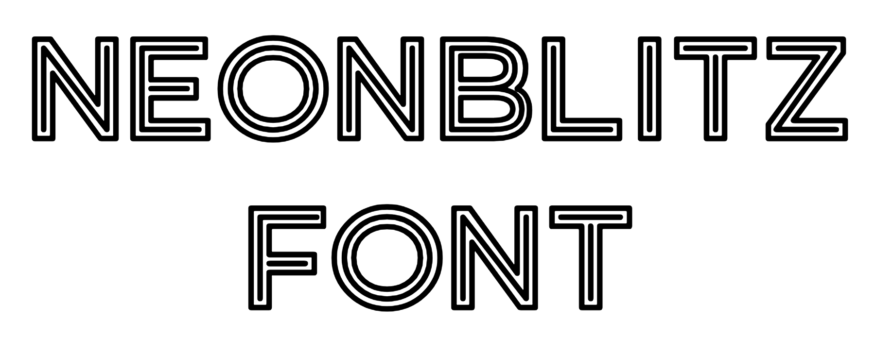 Neonblitz Font Download