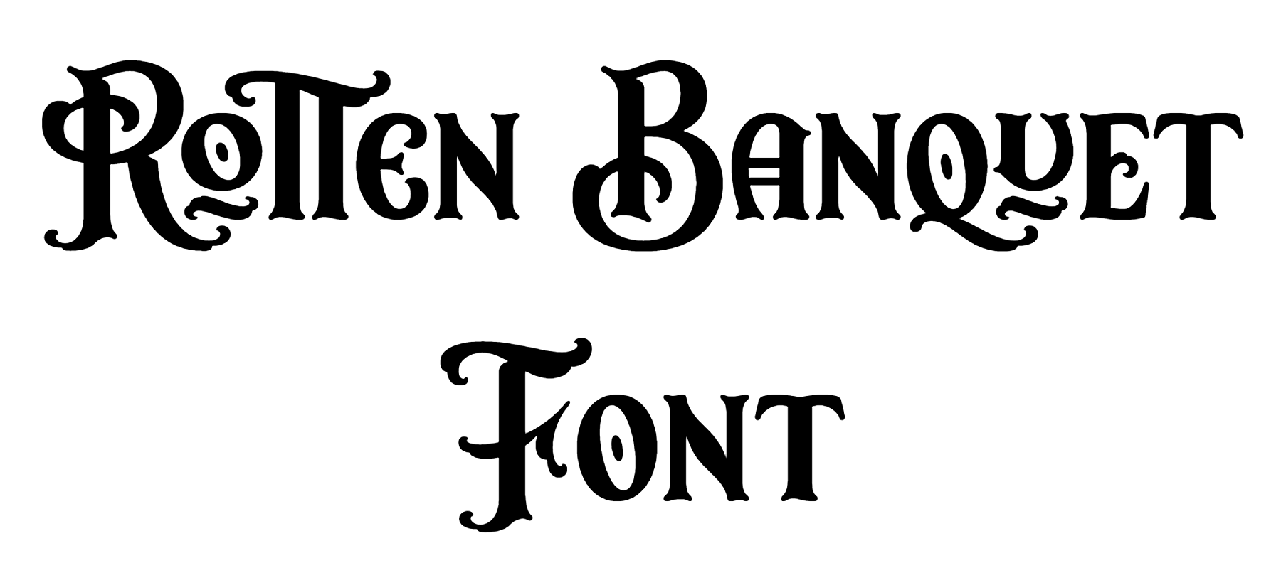 Rotten Banquet Font Download