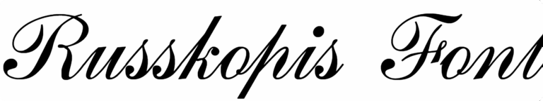 Russkopis Font Download