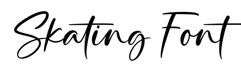Skating Font Download